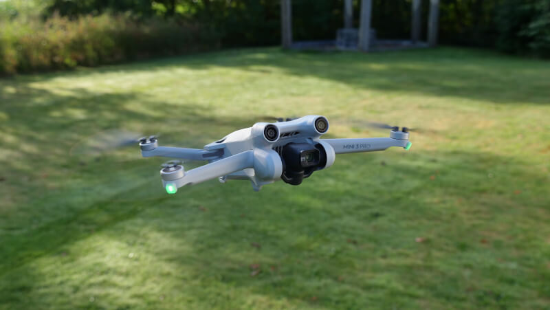 DJI Mini 3 Pro Drone hover.JPG
